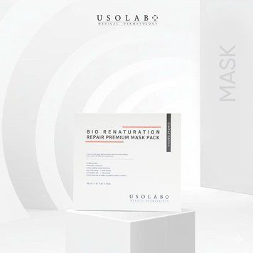 Відновлююча, заспокійлива маска Usolab Bio Renaturation Repair Mask Pack product_3789c718-467a-9452-737d-15328435f795 фото